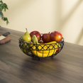 thumbnail image 1 of Black Lattice Fruit Bowl, 1 of 2