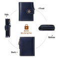 thumbnail image 5 of FALAN MULE Small Wallet for Women Leather Bifold Compact Small Womens Wallet with RFID Blocking, 5 of 7
