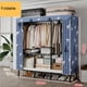 thumbnail image 3 of Storage Locker Dressers Folding Portable Cabinets for Living Room Garden Furniture Set Clothes Closet Wardrobe Organizers Cloth My Lux Decor Round, 3 of 20