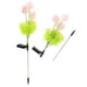 thumbnail image 4 of Solar Powered Light 1Pair Pink ABS Flower Shaped Light for Decor with Elegant Design, 4 of 5