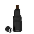 thumbnail image 3 of Asobu Frosty Beer 2 Go Vacuum Insulated Double Walled Stainless Steel Beer Bottle and Can Cooler with Beer Opener (Midnight Black), 3 of 9