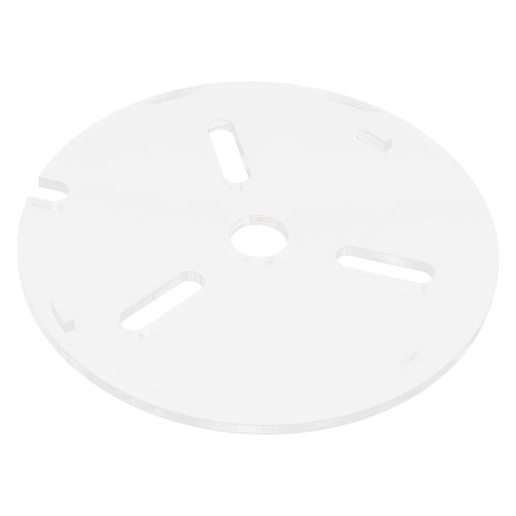 FOMIYES Transparent Acrylic Fish Tank Lid, Anti-Jumping, Round Design for Home