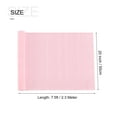 thumbnail image 2 of Uxcell Crepe Paper Roll Crepe Paper Decoration 7.5ft Long 20 Inch Wide, Light Pink, 2 of 5