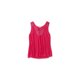 thumbnail image 1 of Aeropostale Womens Sheer Lacey Slub Tank Top, rosa, pequeño Aeropostale Camiseta sin mangas, 1 of 1