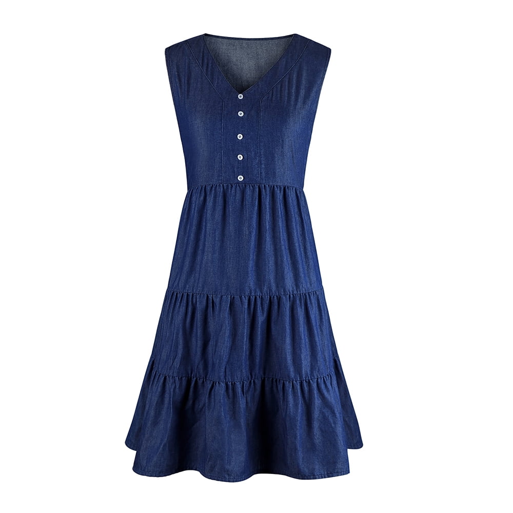 Blue jean dresses for juniors hotsell