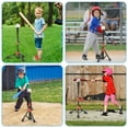 thumbnail image 2 of Baseball Batting Tee for kids, Portable Softball Baseball Tees for Hitting, Adjustable Angel Baseball Ball Caddy, Easy to Assemble, Intensive Support Frame, Batting Training Practice, Red, 2 of 7