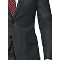 thumbnail image 5 of Mens Ticket Pocket 2-piece Charcoal Gray Cotton Modern Fit, 5 of 7