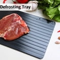 thumbnail image 2 of Jwthee Defrosting Tray for Frozen Meat, Thawing Tray for Frozen Meat Thawing Board Thawing Plate for Frozen Meat Defrosting Cutting Board Home Kitchen Gadget, 2 of 8
