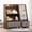 Rustic Brown, variant on Hironpal Kids Bookshelf and Toy Storage Organizer, Montessori Bookshelf with 3 Fabric Toy Bins for Kids Rooms,White