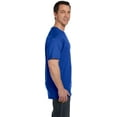 thumbnail image 5 of Hanes Short Sleeve Beefy-T Pocket T-Shirts - Big Sizes, Deep Royal, 3XLarge, 5 of 7