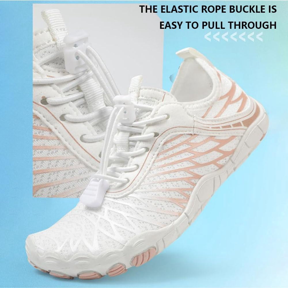 Footwear for Women Men with Neuropathy, Comfortable Lightweight Non-Slip Barefoot Shoes Hiking Shoes