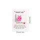 thumbnail image 3 of Decoraciones de Pascua, adornos de Pascua, regalos de Pascua, tarjetas de bolsillo con conejito de ánimo en inglés, tarjetas decorativas de escritorio con bendiciones inspiradoras y mensajes cariñosos, 3 of 6