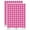 Hot Pink, variant on Mosquito Pest Insect Bug 200+ Round Stickers - Brown - Matte Finish - 0.50" Size