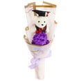 thumbnail image 3 of Adorable ramo de oso de graduación, regalo para fiesta de graduación, ramo de muñeca de oso floral, regalo, 3 of 8