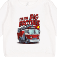 thumbnail image 3 of Inktastic Big Brother Fire Truck Toddler Sweatshirt, 3 of 4