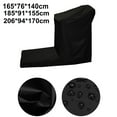 thumbnail image 5 of Treadmill Cover Indoor Outdoor Running Jogging Machine Waterproof Dust Covers 206*94*170Cm Black, 5 of 9