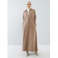 thumbnail image 3 of Mink - Unlined - Polo neck -  - Topcoat - Everyday Basic, 3 of 5