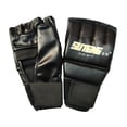 thumbnail image 3 of Guantes de boxeo de medio MMA Cola Guantes de entrenamiento de boxeo Negro, 3 of 8