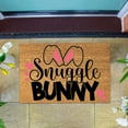 thumbnail image 2 of TIELUTT Funny Easter Bunny Door Mat Warm Welcome Mat Door Mat As A for Easter Home Easter Floor Fall Throws Blankets 100 Carpet Rug Large Living Room Rugs Couch Throw Carpet for Room, 2 of 5