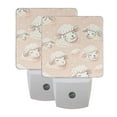 thumbnail image 7 of Cute Sheep Head Night Light 2 Pack LED Nightlight Plug into Wall Dusk to Dawn Sensor Soft White, 7 of 7
