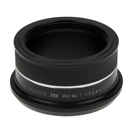 Fotodiox M42v2-NK1-P Pro Lens Adapter for Nikon Mirrorless Cameras