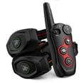 thumbnail image 1 of Rechargeable Dog Training Collar with Remote, IPX7 Waterproof Behavior Reinforcement System with 3 Safe Modes (Tone, Vibration, Static), 1300ft Long Range for All Dog Sizes, 1 of 9