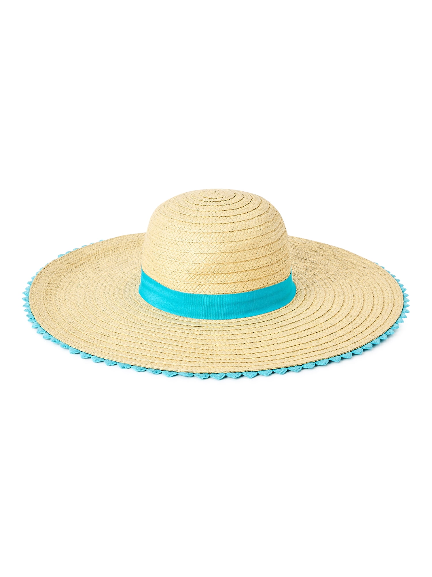 C. Wonder Adult Female Floppy Straw Hat 