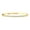 10k Yellow Gold, variant on Fine Jewelry Sterling Silver Round-Shape Lab Grown Diamond Oval Bangle Bracelet for Women (2 cttw, D-F Color, VS1 Clarity) 7inch