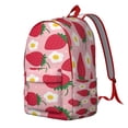thumbnail image 2 of Boho Crossbody Bag Featuring Red Strawberry Print – Cute Kawaii Berry Pattern, Fresh and Artistic Design for Summer, 2 of 5