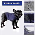 thumbnail image 4 of 2026 Dog Anti Anxiety Vest For Vet Visit, Travel And Separation, Suitable For Small Medium Large Dogs Gray, 4 of 5
