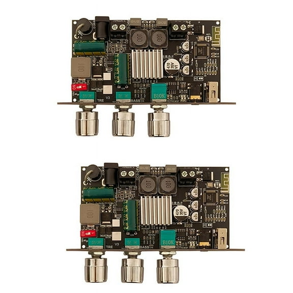 2pcs 100W Mono Amplifier Board with Bluetooth High Power Audio Amp Module -1001U for DIY Home Theater Systems