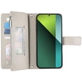 thumbnail image 2 of Funda cartera GANGXUN para Xiaomi Redmi Note 13 4G , cuero PU con tarjetero, cremallera, correa de mano, soporte y protección 1244°, 2 of 6