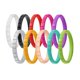 thumbnail image 1 of 10 piezas mujeres hombres 3 mm de ancho de goma flexible de silicona boda de banda joyería deportiva Yinane Banda del anillo del dedo del silicón, 1 of 8