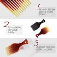 thumbnail image 1 of BlueZOO Hair Comb Insert Afro Hair Pick Comb Hair Fork Comb Oil Slick Styling Hair Brush Hairdressing Accessory for Men & Women, 1 of 5