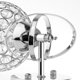 thumbnail image 5 of Lámpara de pared LED moderna de cristal, aplique de luz para dormitorio y pasillo, con interruptor de encendido/apagado., 5 of 5