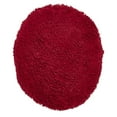 thumbnail image 4 of Better Trends 18"x20" Premium Toilet Lid Cover 100% Cotton Tufted Bathroom Rug Water Absorbent Reversible Machine Washable Red - Lux Collection, 4 of 4