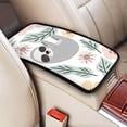 thumbnail image 2 of Bingfone Car Four-Season Universal Armrest Box Mat,Car Armrest Seat Cover Center Console Mat-Cute Cartoon Sloth, 2 of 7
