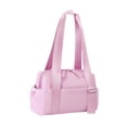 thumbnail image 3 of Mini bolsa de gimnasio con asa, bolso de hombro para el fin de semana, fitness, mujeres, compras, baile Rosa, 3 of 8