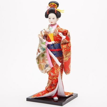 "12"" Japanese GEISHA Oriental Doll ZS1004-12"