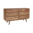 thumbnail image 6 of Porter Designs Fusion Solid Sheesham Wood Dresser - Light Brown, 6 of 10