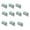 Grey, variant on 10Pcs Adhesive Pen Clip Holder for Desk Wall Fridge Whiteboard Clipboard File Locker Fit on Pen Diameter with 5mm-18mm