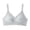 Grey, variant on Xijirk Women Wireless Maternity Bra Scalloped Edge Down Straps Seamless for Breastfeeding Daily Wear,Grey,L