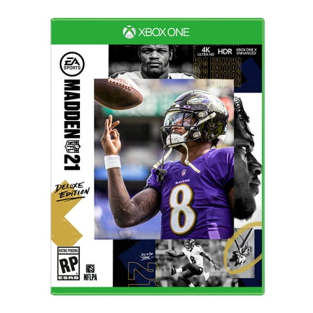 Madden NFL 21 Deluxe Edition, Electronic Arts, Xbox One - Walmart Exclusive Pre-order Bonus