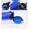 thumbnail image 5 of Cuencos del perro de la botella de agua del perro para el contenedor de alimento para animales que viaja 2 en 1 con los cuencos plegables del perro, 5 of 5