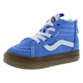 thumbnail image 5 of Vans Sk8 Hi Zip Infant/Toddler Shoes Size 10, Color: Gum Azure Blue, 5 of 5