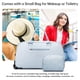 thumbnail image 4 of Bolsa de viaje BAVERGE Rolling Travel con ruedas para mujer, color azul, 4 of 6