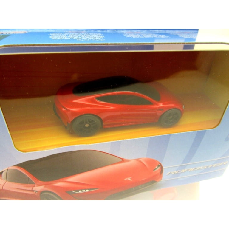 Hot Wheels HW Controlled RC Car – 1:64 Scale Red Roadster With Turbo Boost