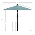 thumbnail image 5 of California Umbrella 9' Patio Umbrella in Dolce Oasis, 5 of 5