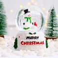 thumbnail image 4 of Globo de Nieve navideño brillante de cristal para niños Perfecl Decoración de Hogar Año nuevo, 4 of 7