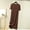 Coffee, variant on Ayolanni Comfy Women's Nightgowns & Sleepshirts Printed Casual Short Sleeve Night Shirts Long Sleep Shirts Black Sleepwear L